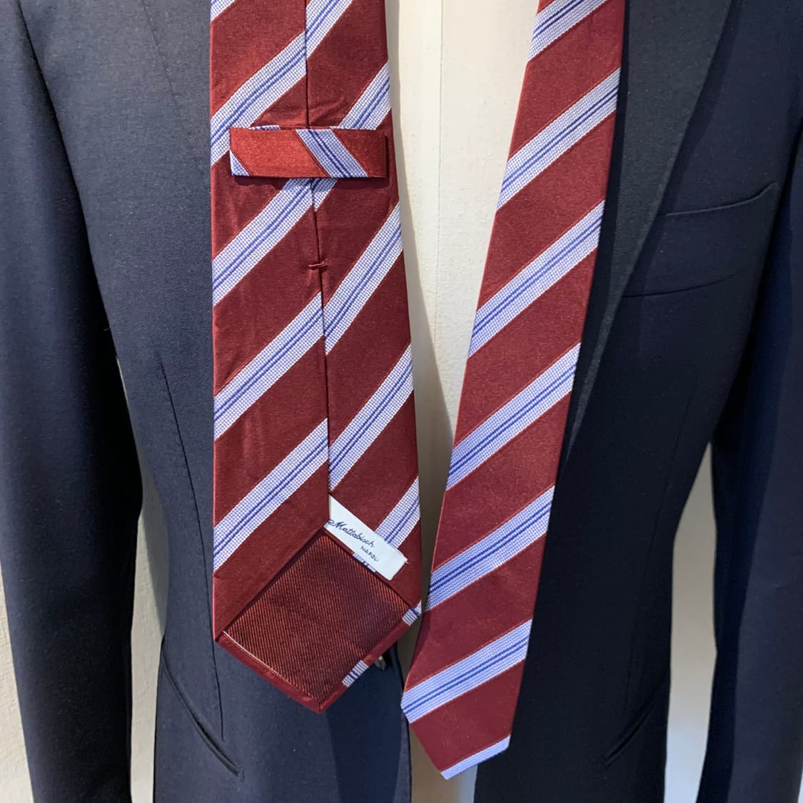 마타비쉬 나폴리 사토리얼 수제 명품넥타이 100실크 A+등급 8.5cm 상품이미지2