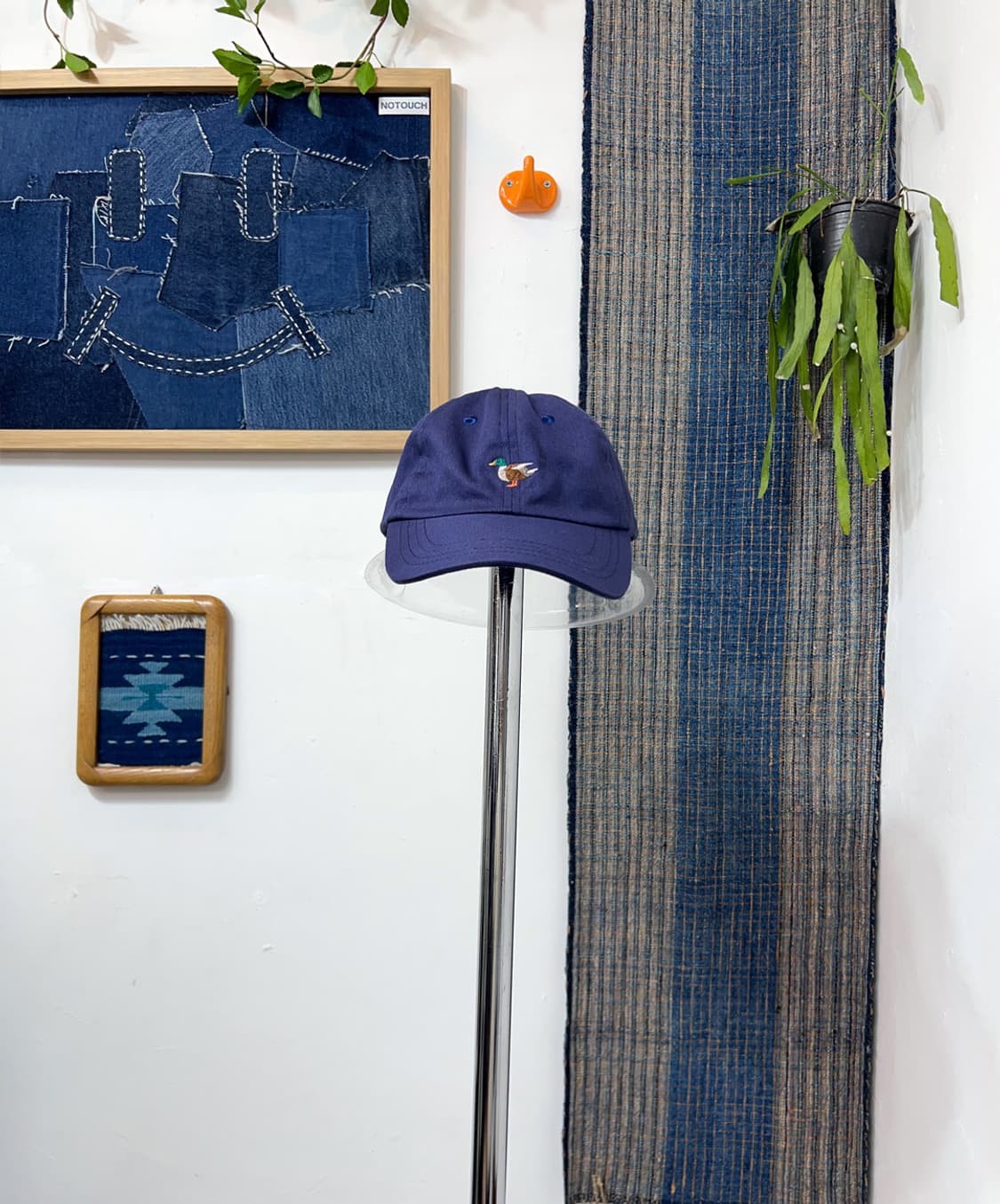 DRAKE'S Embroidered Cotton Cap 상품이미지1