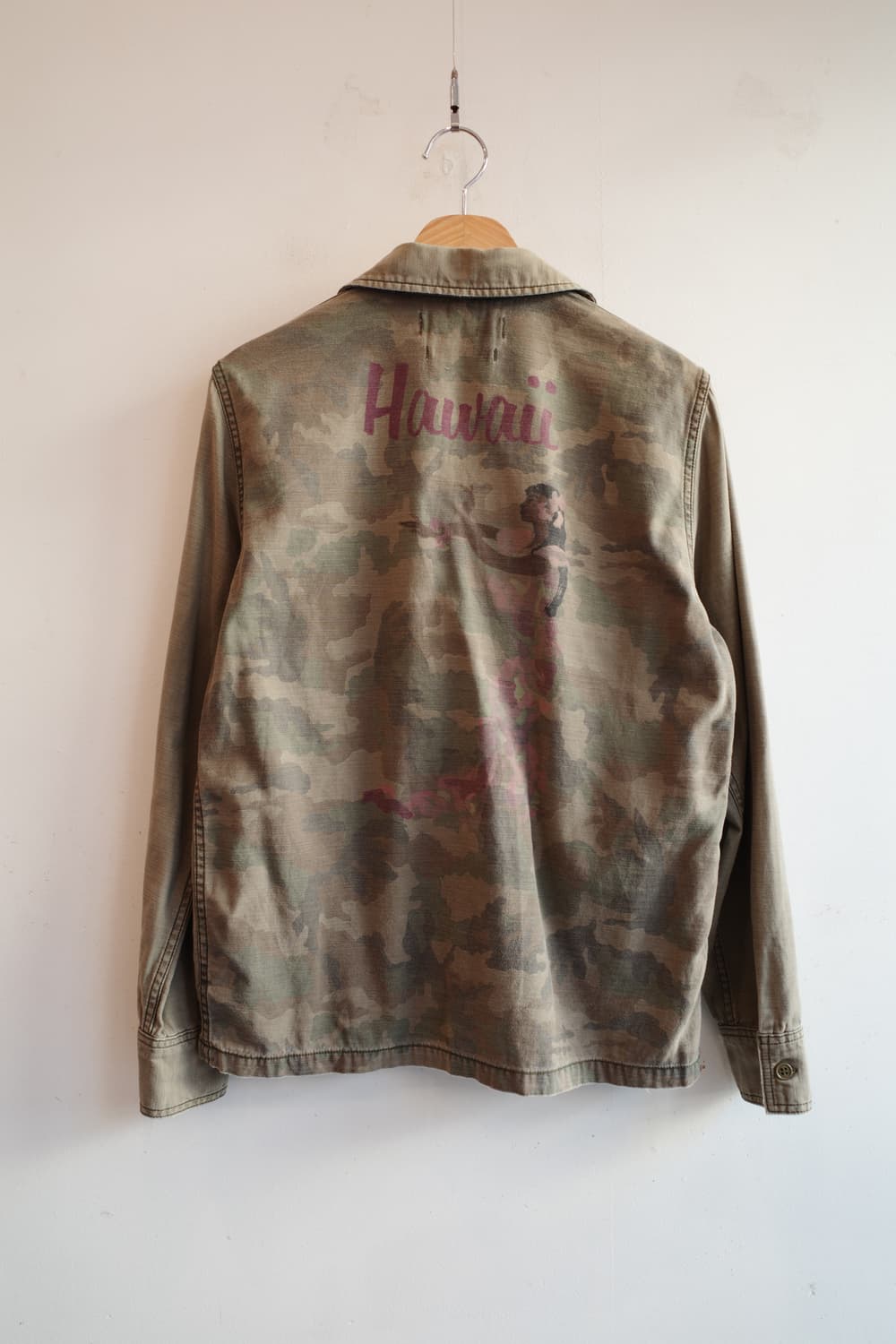 REMI RELIEF 레미 릴리프 투포켓 밀리터리 자켓  단면 사이즈 ( 상품이미지7