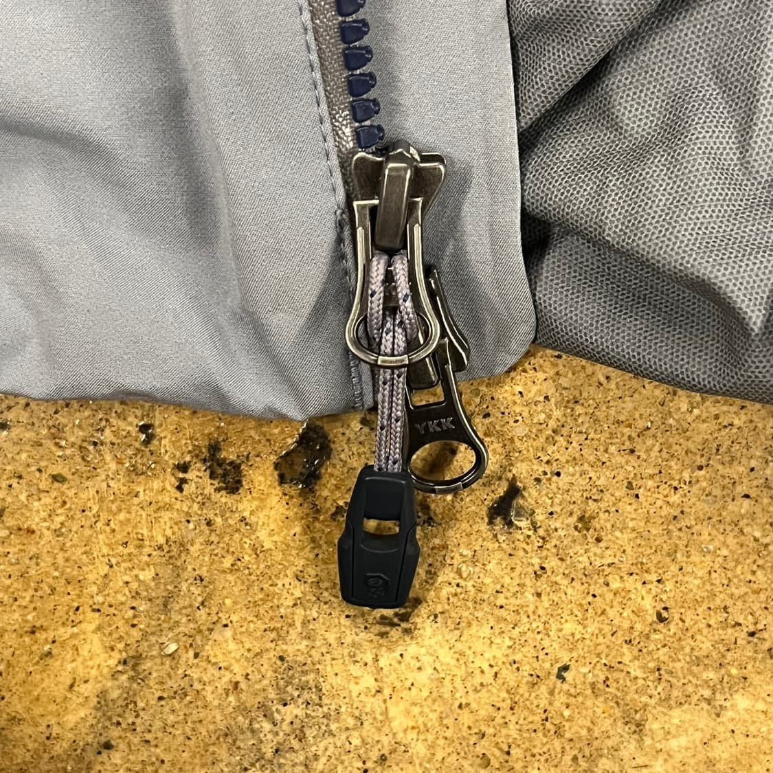 [정품/L] 마운틴하드웨어 바람막이 회색 b19 상품이미지7