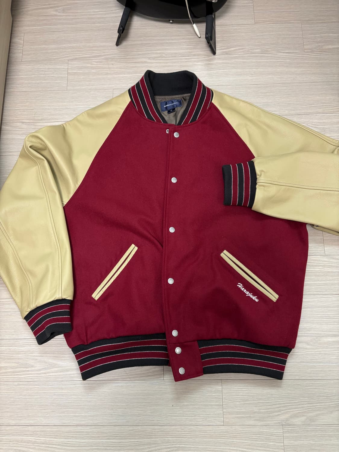 [L] 디스이즈네버댓 하라주쿠 바시티 자켓 상품이미지1