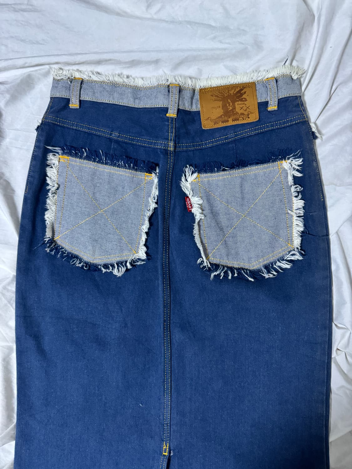 오존 커뮤니티 리버스 데님 스커트 히스테릭글래머 y2k 상품이미지5