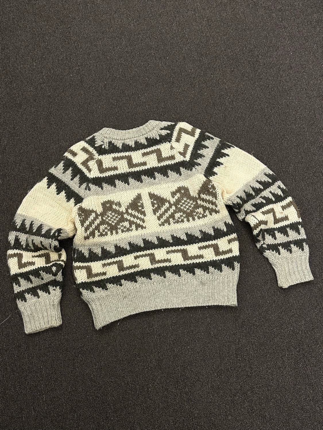 M)Gembory 빈티지 노르딕 울 스웨터 상품이미지4