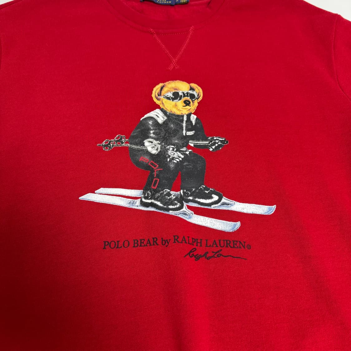 폴로 랄프로렌 스키 베어 맨투맨 M 상품이미지2