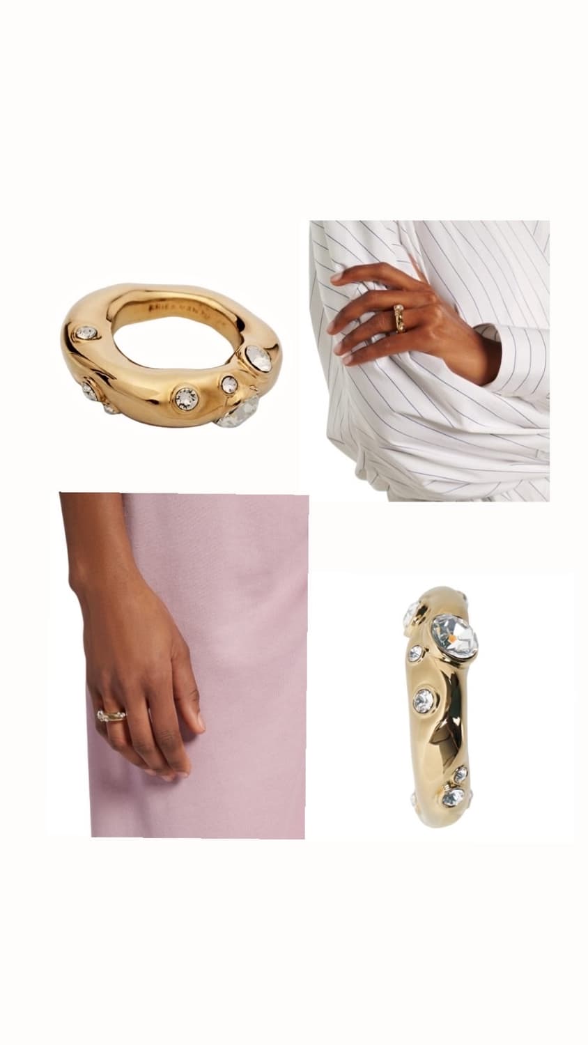Dries Van Noten Crystal Embellished Ring 상품이미지1
