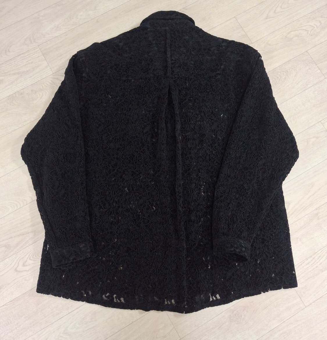 [M]유스 루즈드 셔츠 블랙 플라워 youth 상품이미지4