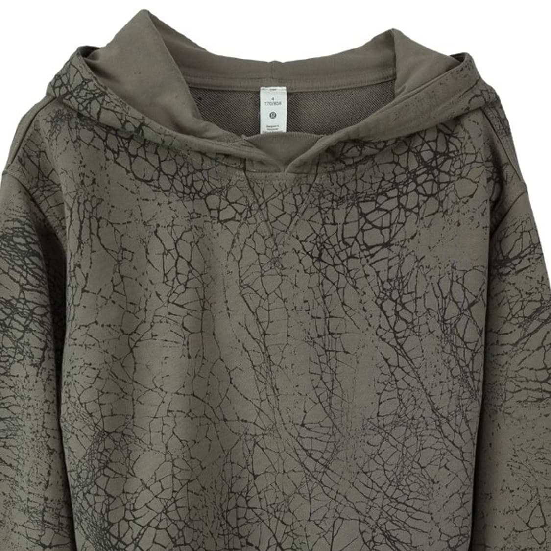 [룰루레몬] 크랙 패턴 크롭 후드티 M19685 상품이미지4