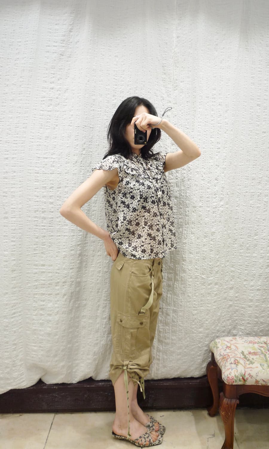 Beigie cargo summer pants 상품이미지5
