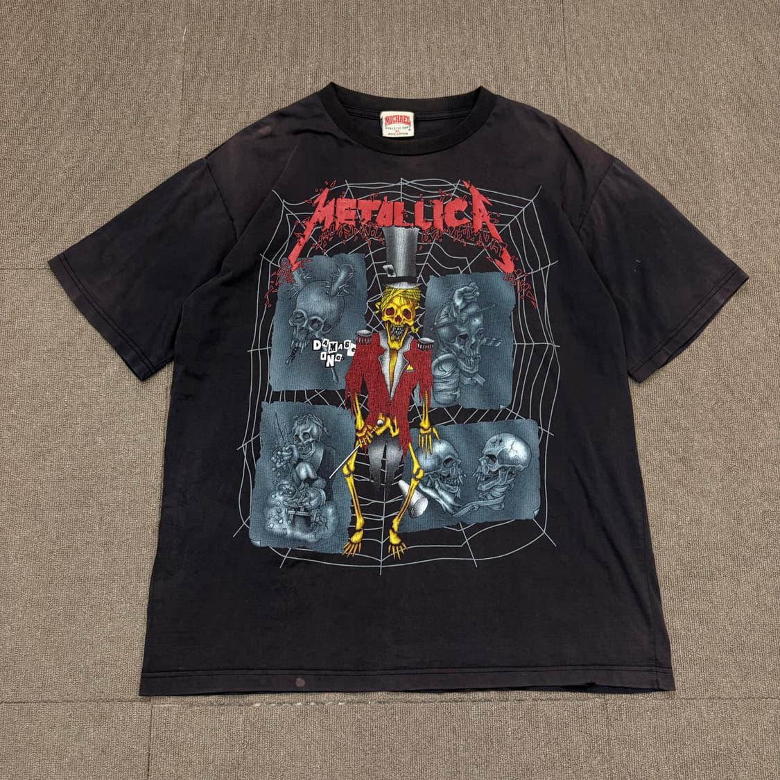 michael metallica 메탈리카 빈티지 밴드티  상품이미지1