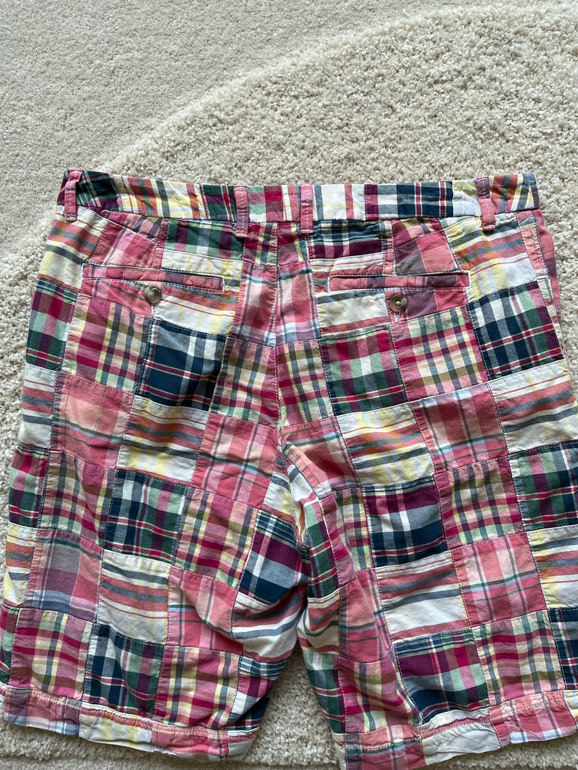 L.L.Bean 마드라스 패치워크 쇼츠 (32-33) 상품이미지10