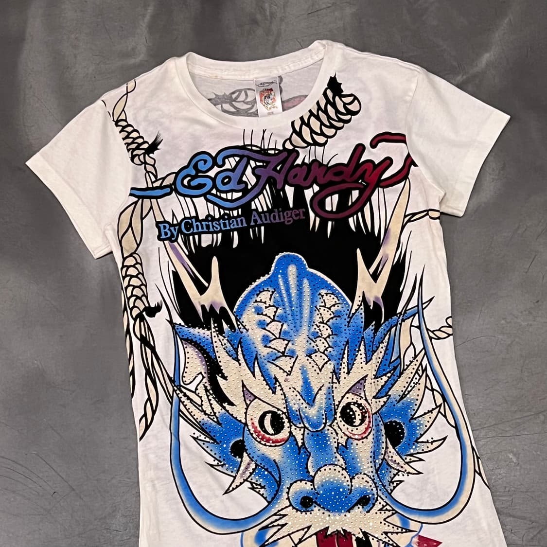  에드 하디 큐빅 프린팅 반팔티 y15989 상품이미지3