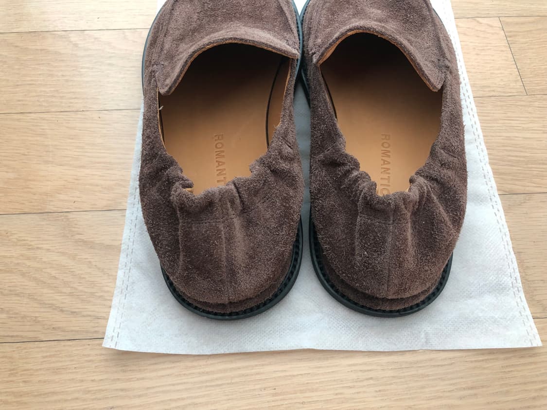 [새상품] 로맨틱무브 삭 바부슈 (리얼브라운스웨이드,230size) 상품이미지3