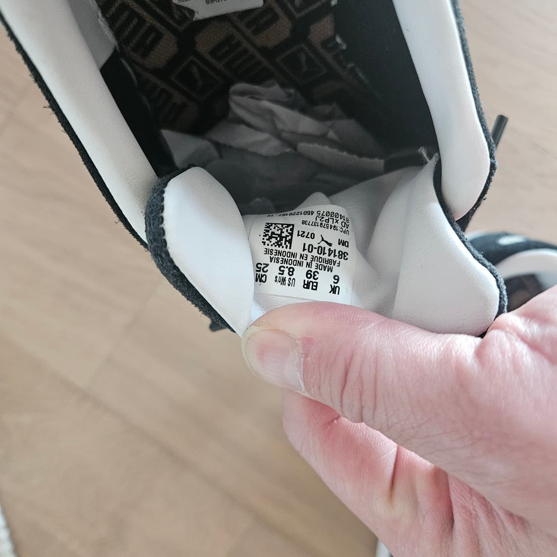 푸마 스웨이드 블랙 상품이미지7