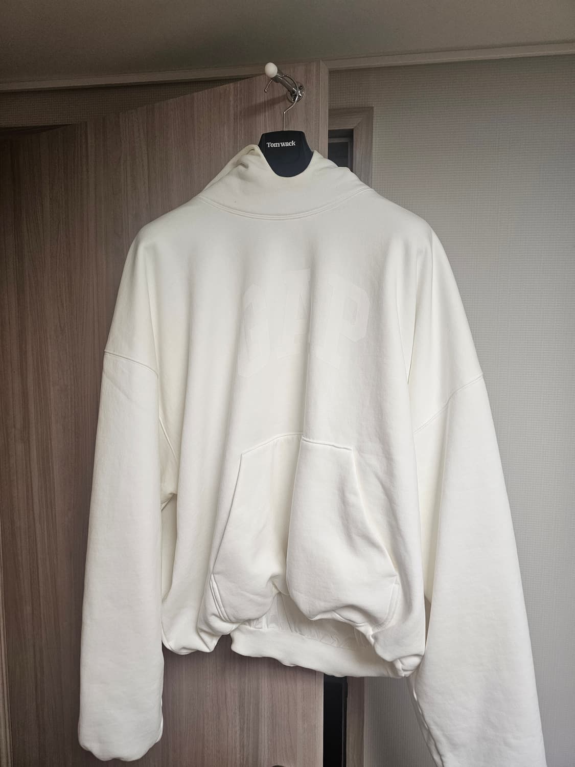 [L] 이지 갭 발렌시아가 도브 후드 화이트 상품이미지2