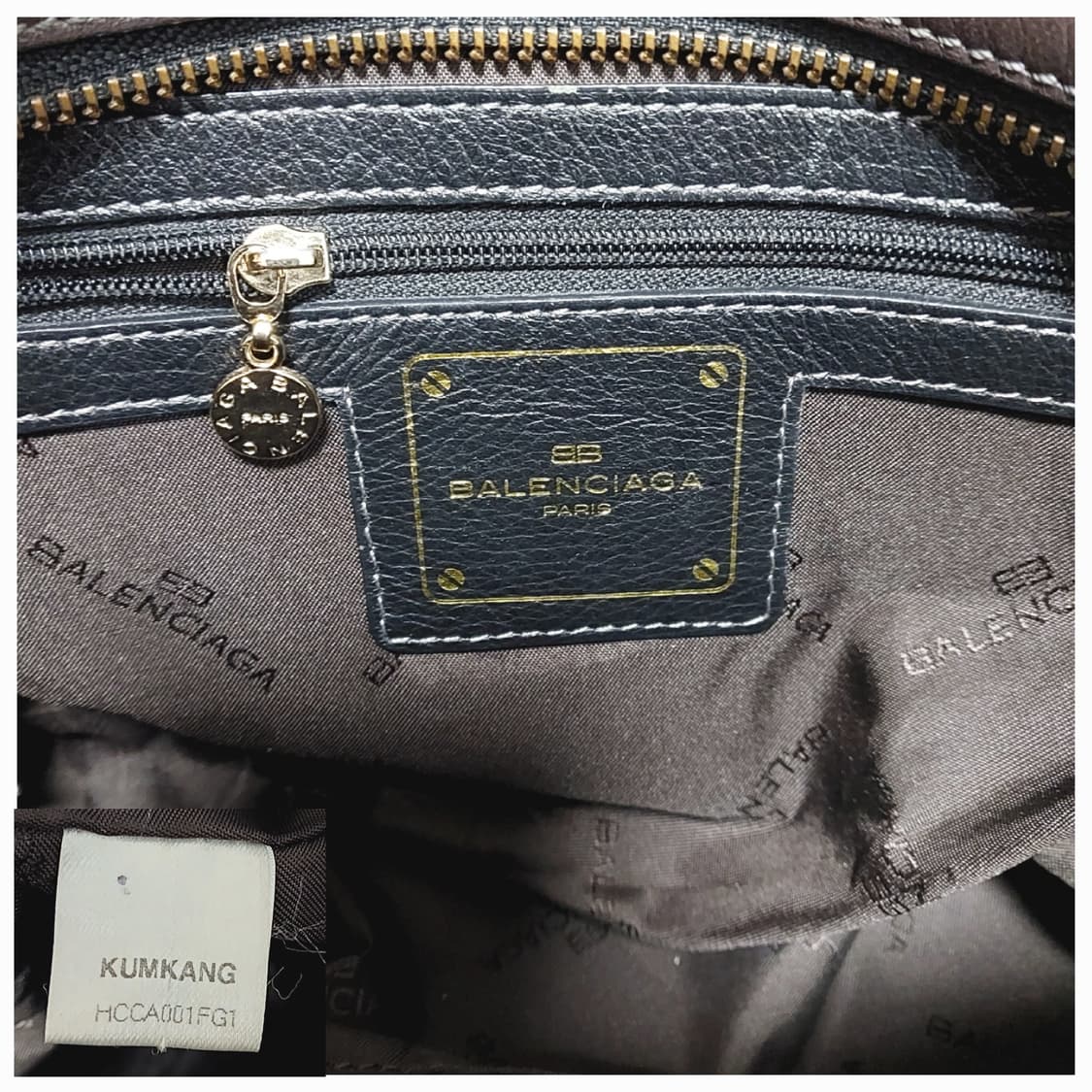발렌시아가 00's 테슬 숄더백 금강 (정품) 상품이미지9