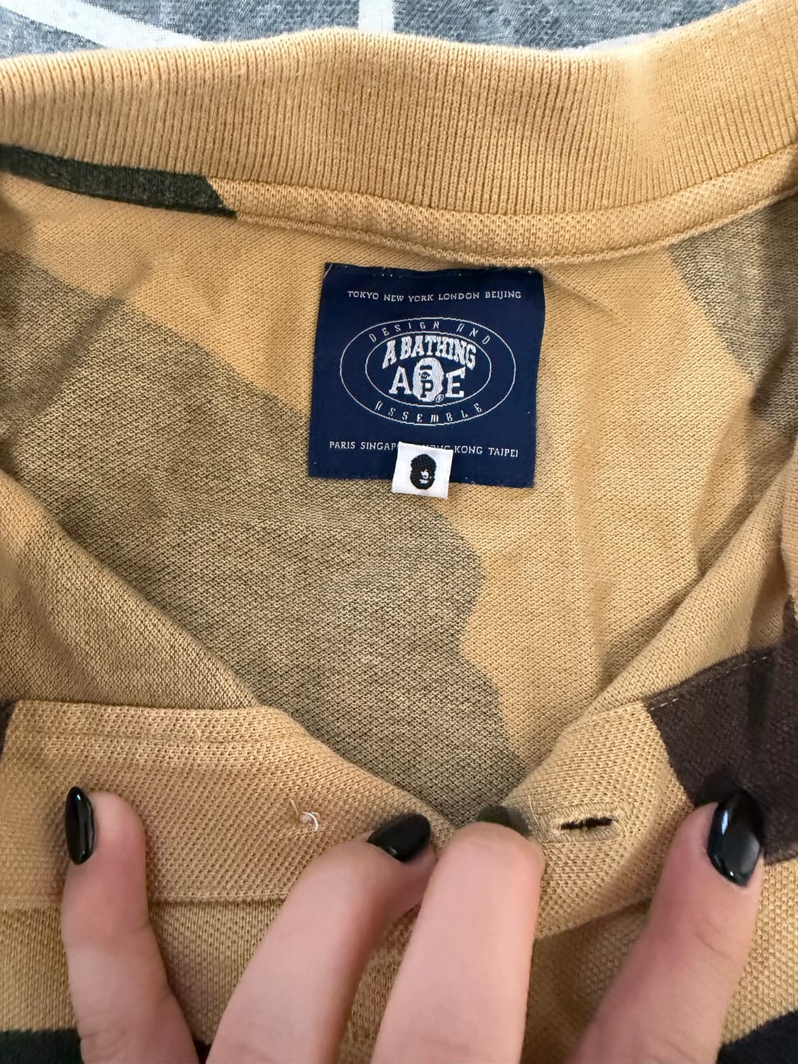 Aape 카모 반팔티 상품이미지2