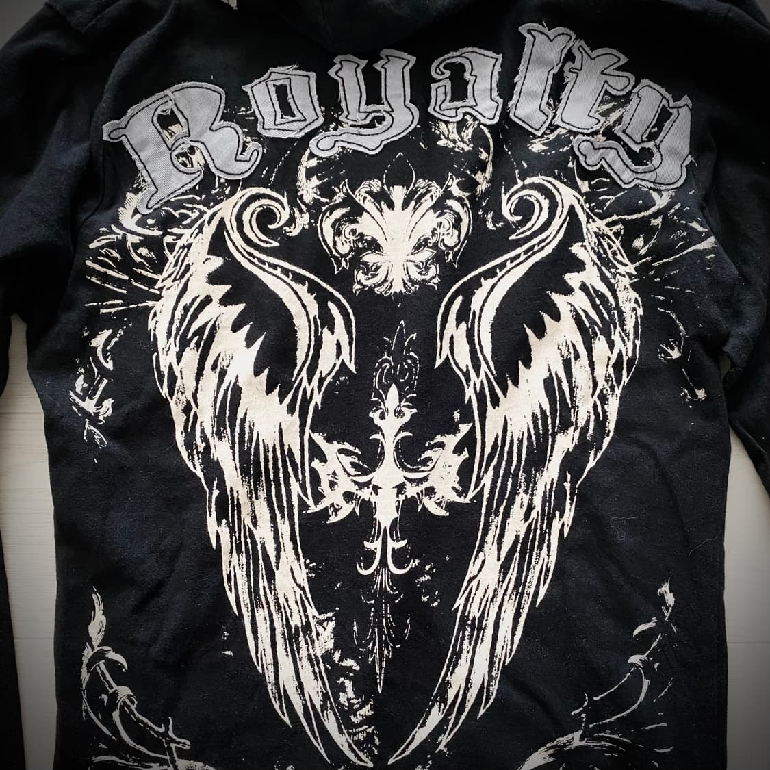 “THOUSAND” 해골 펑크 후디 상품이미지6