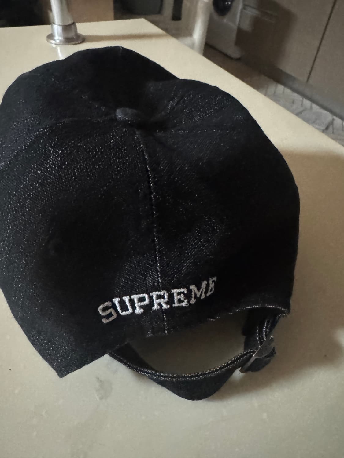 슈프림 코듀라 s로고 캡 상품이미지2