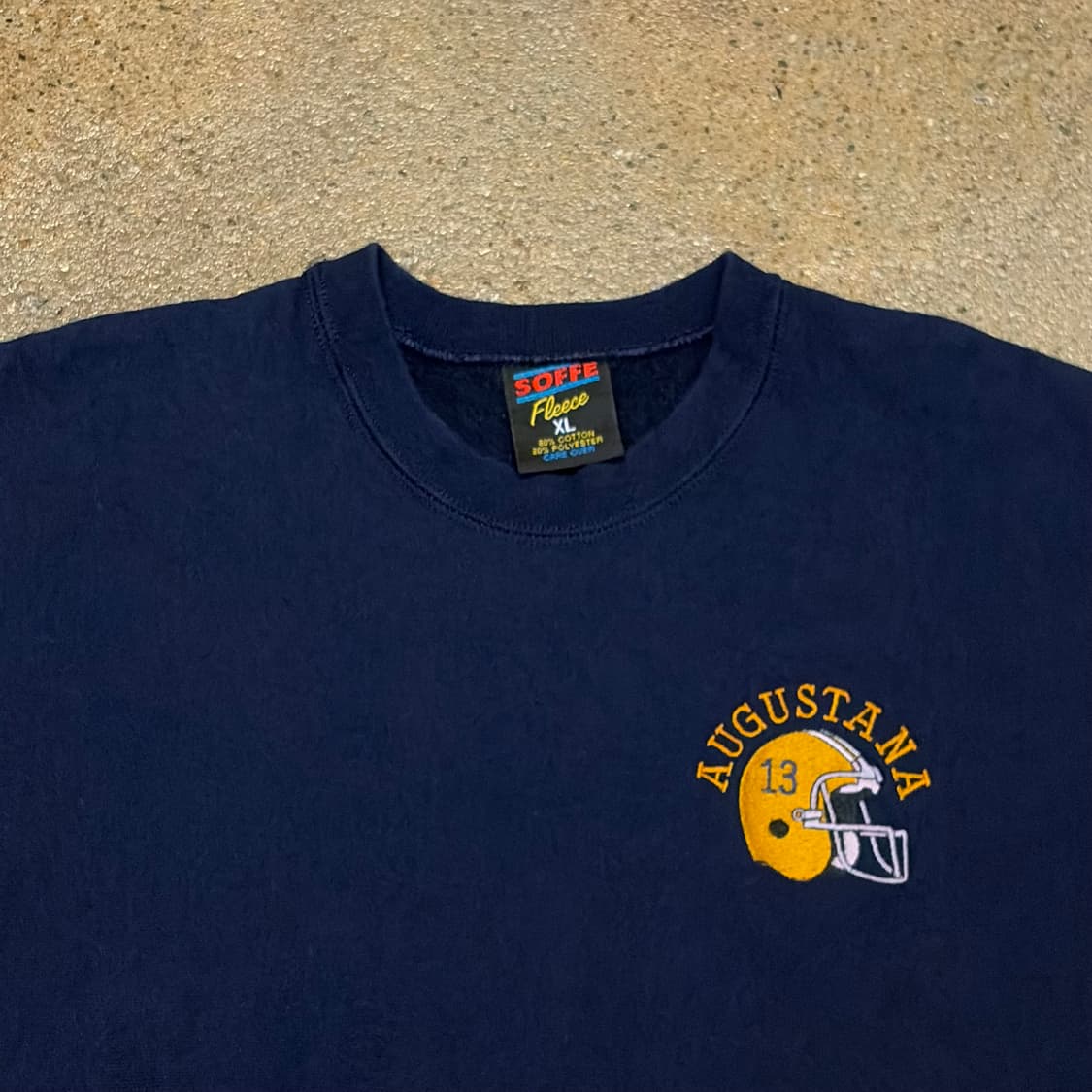 90s Made in USA 미국 빈티지 소프 리버스위브 미식축구 맨투맨 상품이미지3