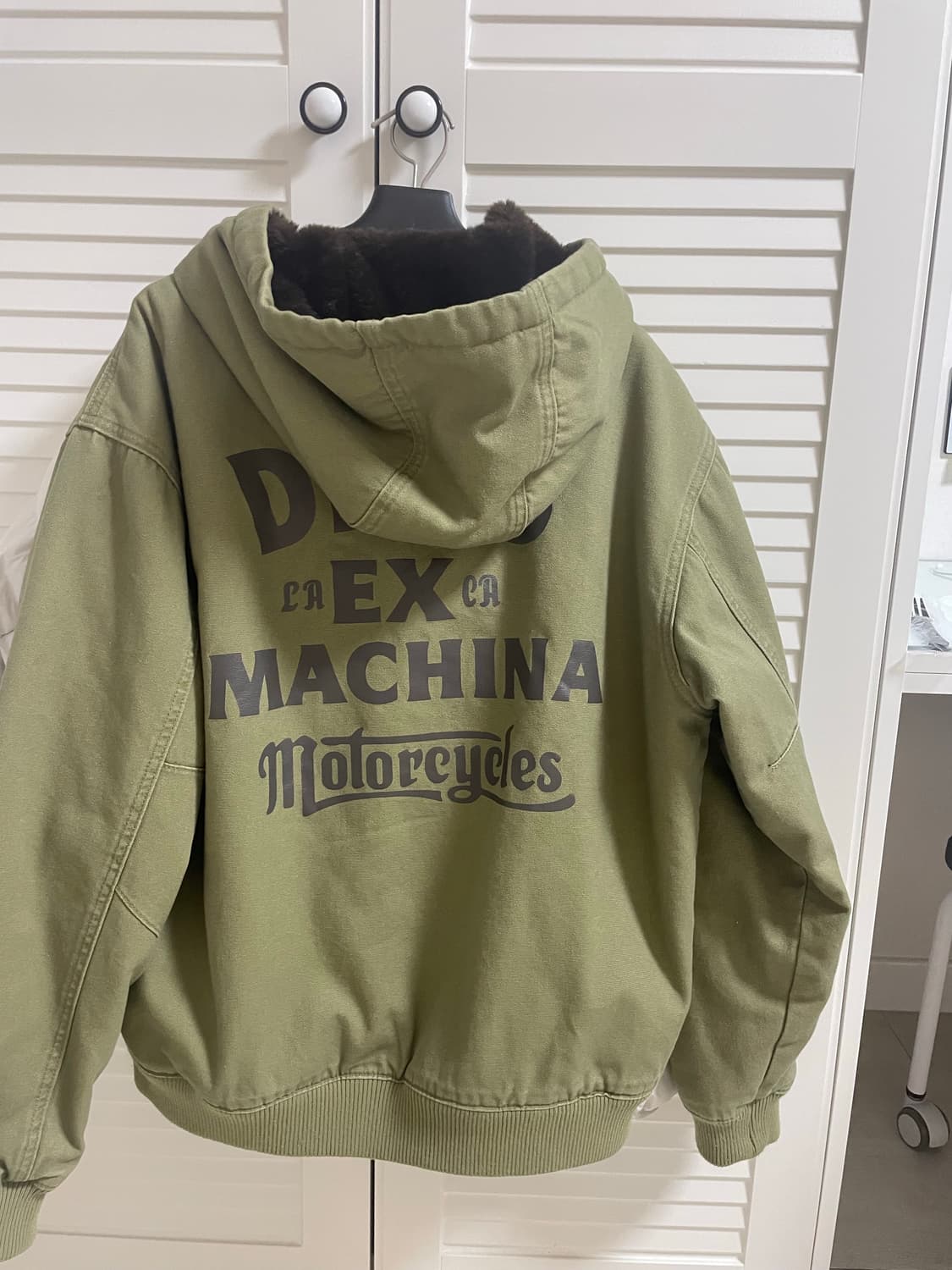 데우스 후디자켓 올리브 L 상품이미지3