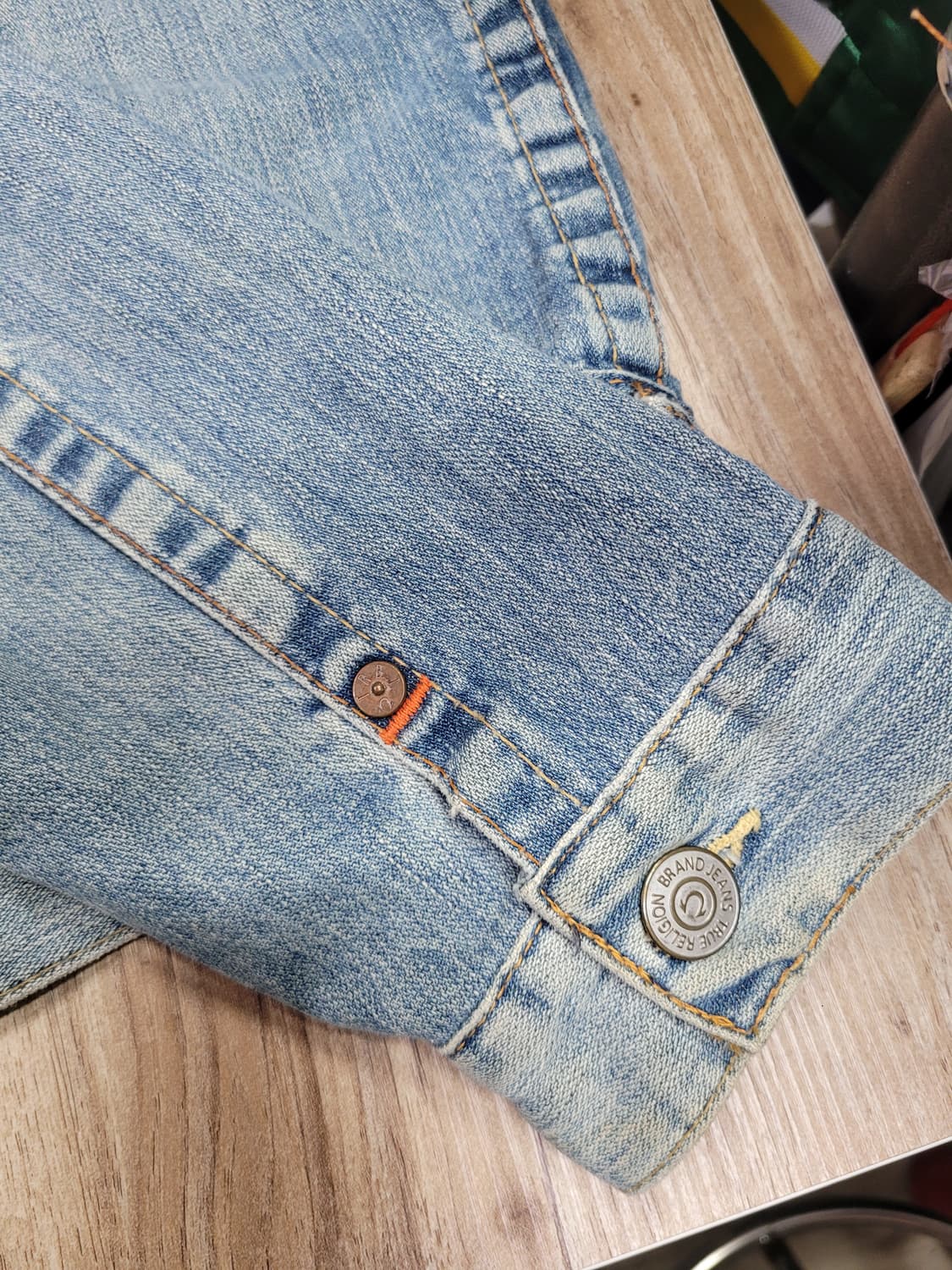 True Religion 트루릴리젼 데님 자켓 청자켓 상품이미지5