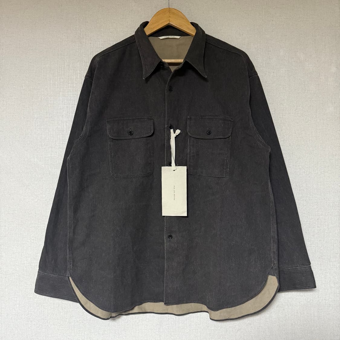 [15 1/2, 새상품]올드조 25AW 탑 너치 유니폼 셔츠 상품이미지8