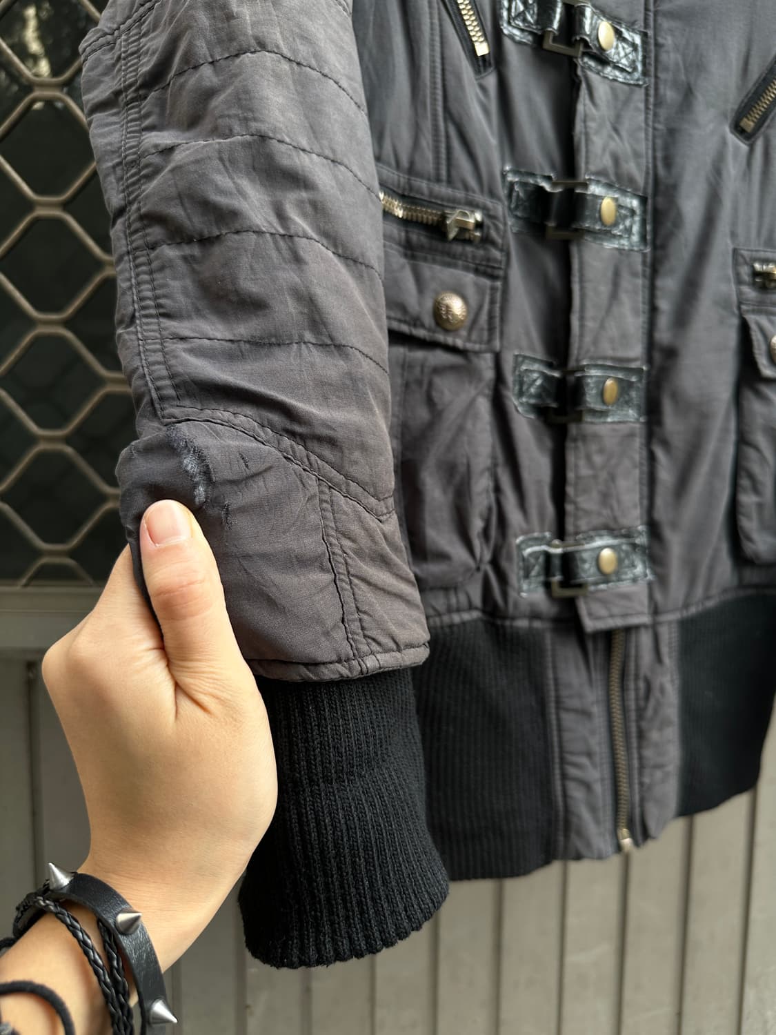 INGNI fade zipper detail jacket 상품이미지2