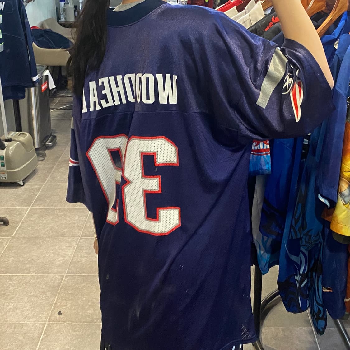 [NO.9] NFL 풋볼 져지 반팔티 네이비 상품이미지5