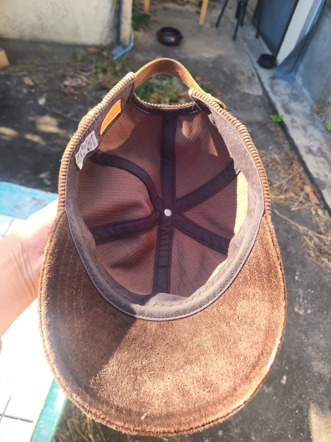 Hender Scheme - Corduroy Suade Brim Cap 상품이미지6