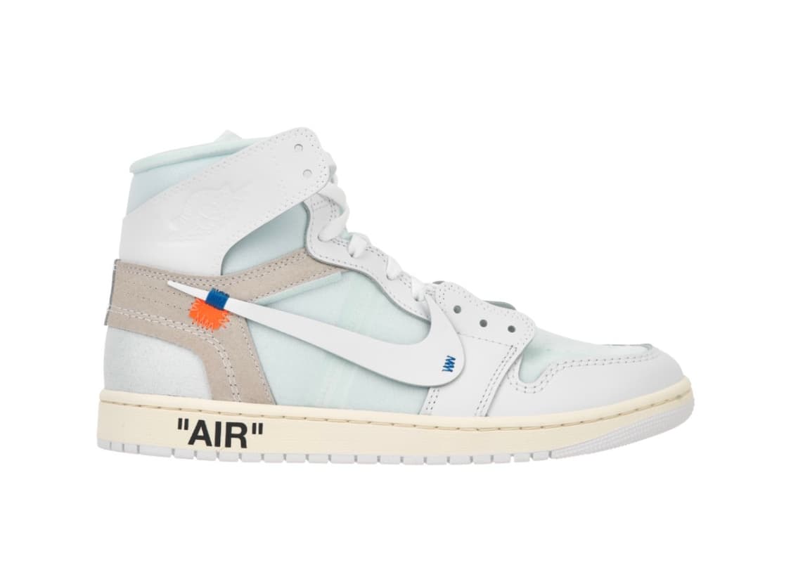 [265]나이키 조던1 버질 아블로 아카이브 레트로 하이 알래스카 화이트 상품이미지1