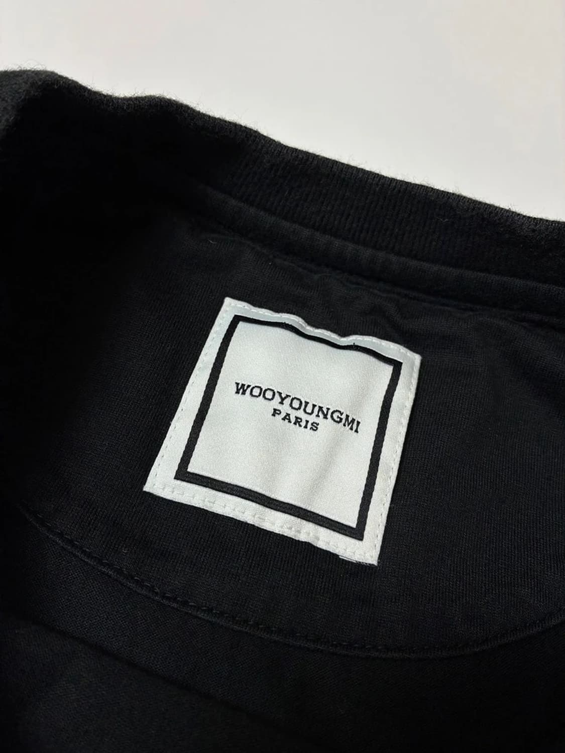 우영미 20FW 백로고 반팔 티셔츠 PN9655 상품이미지7