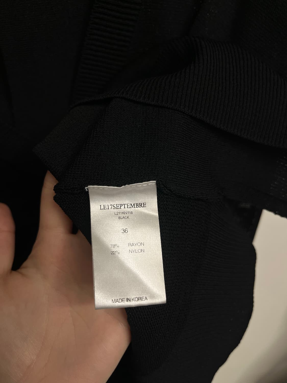 르셉템버 르917 니트 상품이미지3