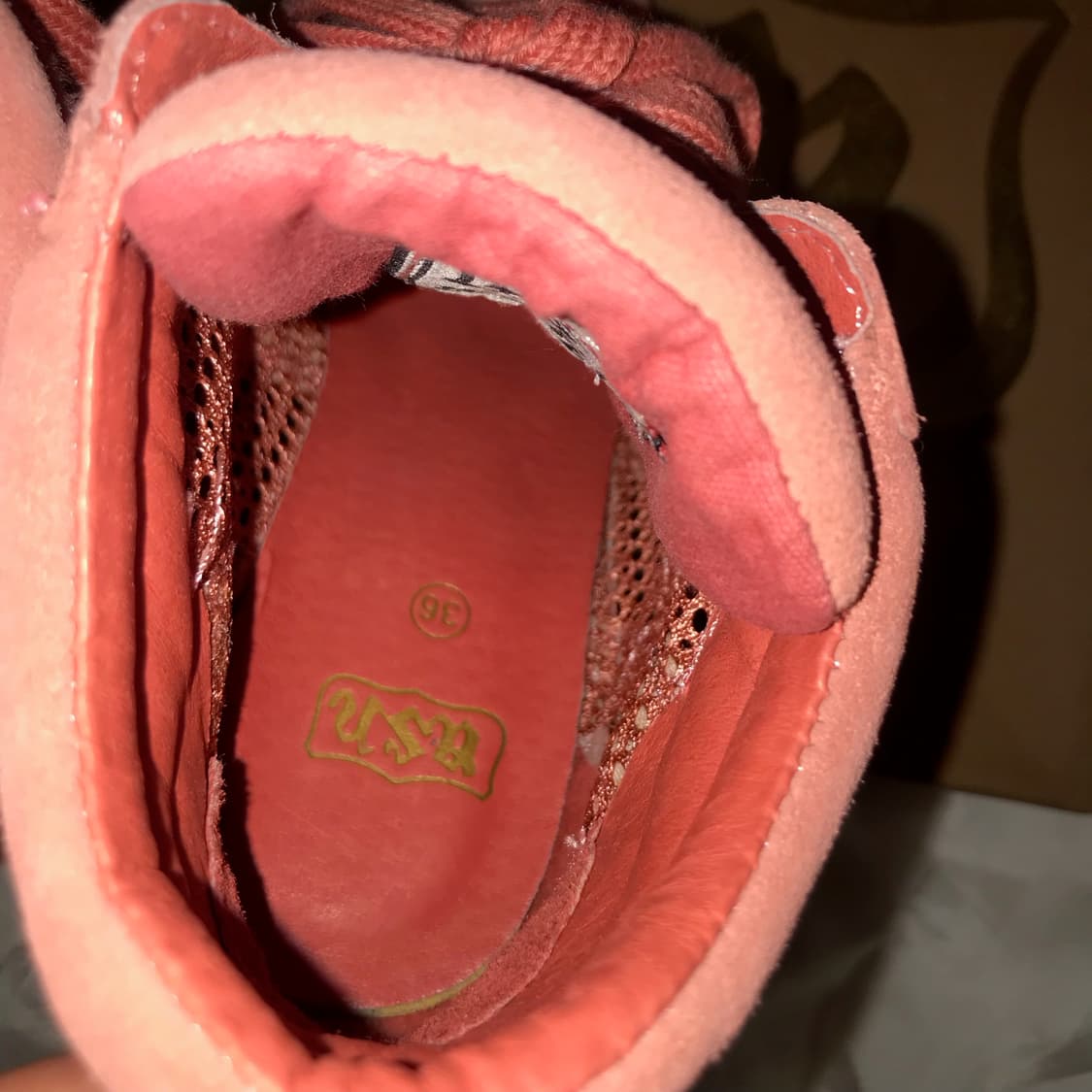 Ash 아쉬 로걀 딸기우유 하이탑 매쉬 웨지 스니커즈 상품이미지7