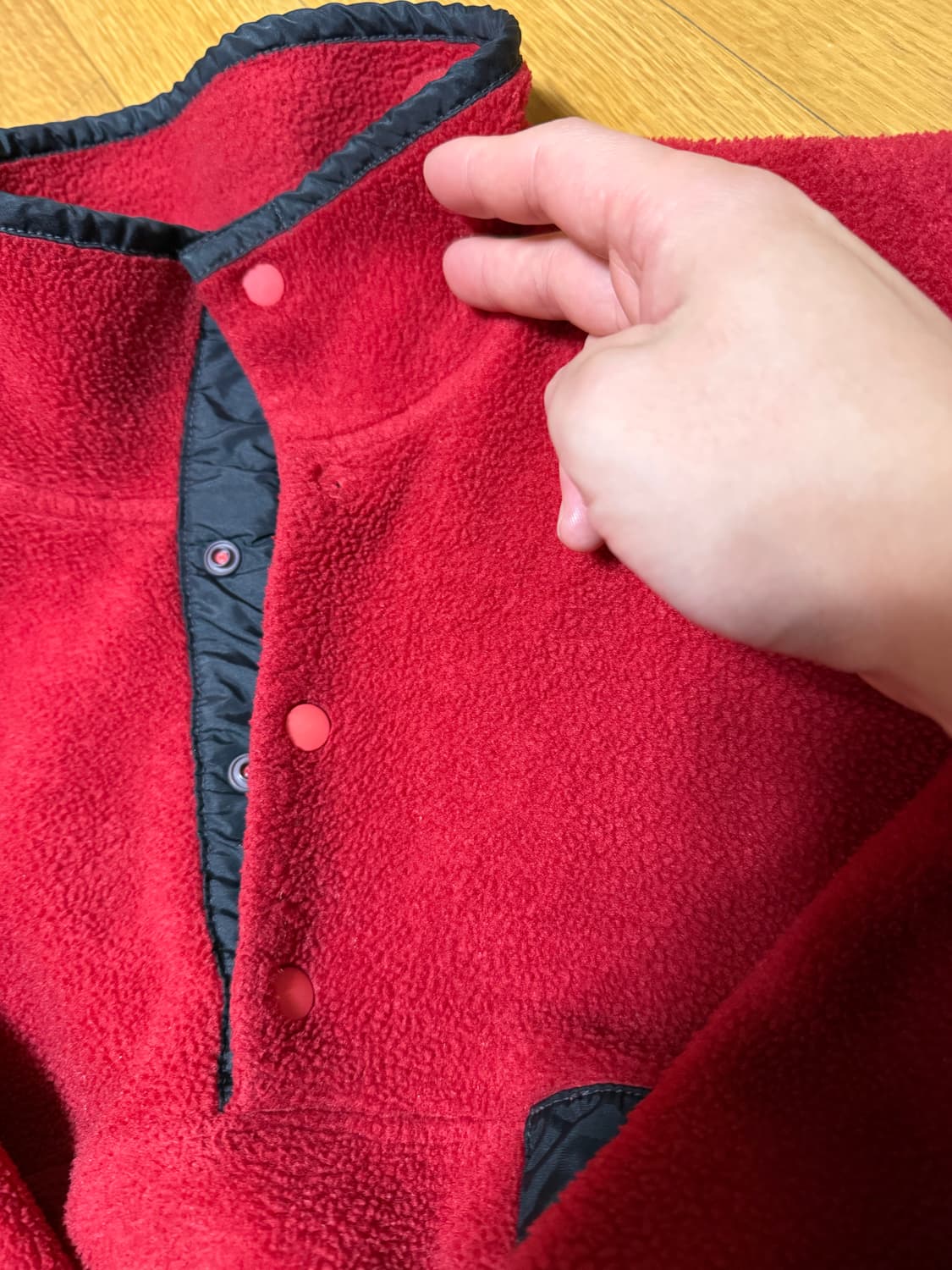 M 파타고니아 빈티지 신칠라 레드 상품이미지8