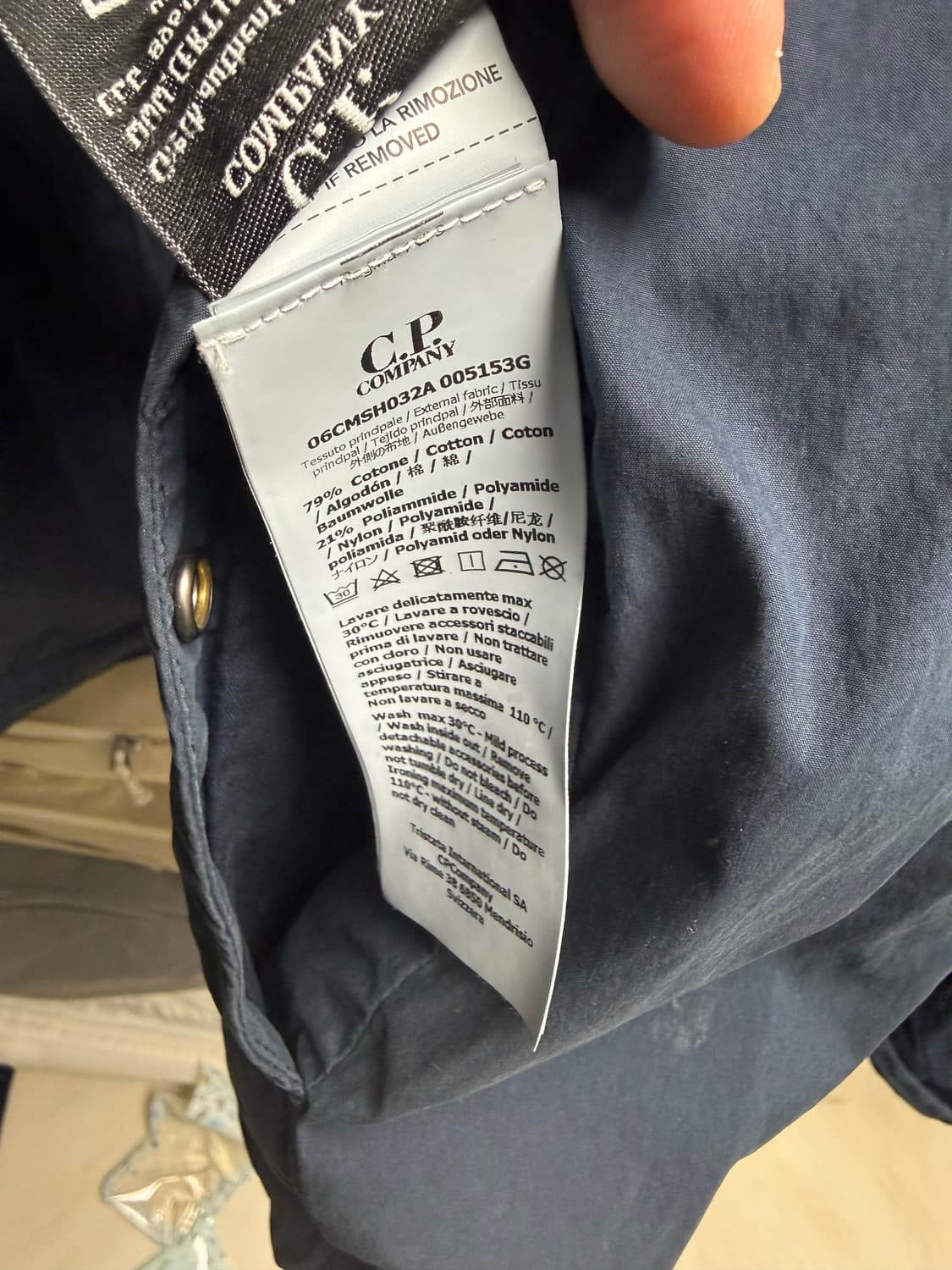 씨피컴퍼니(CP컴퍼니) 오버셔츠 자켓 105 상품이미지8