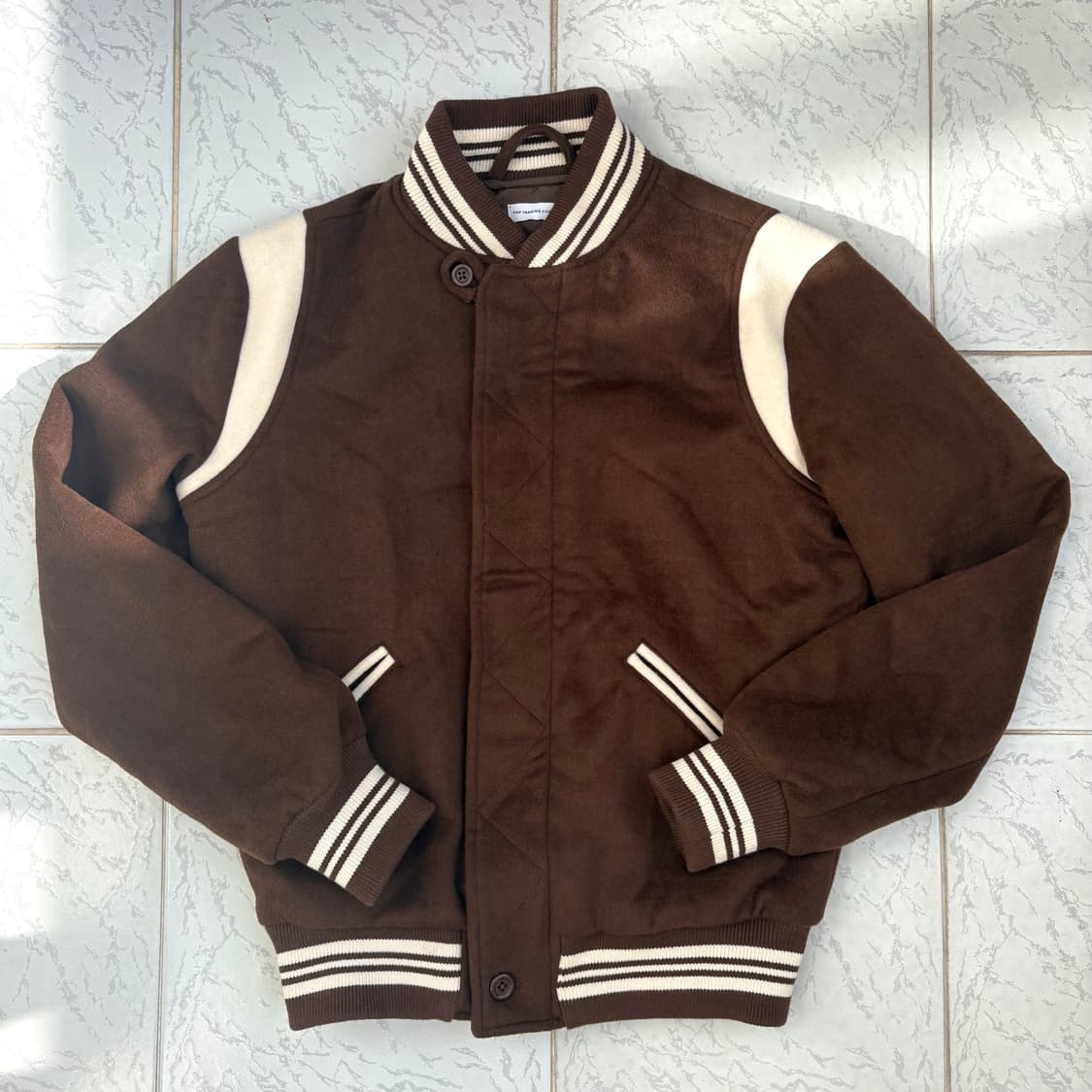 POP TRADING COMPANY RAIN DRUM VARSITY 상품이미지1