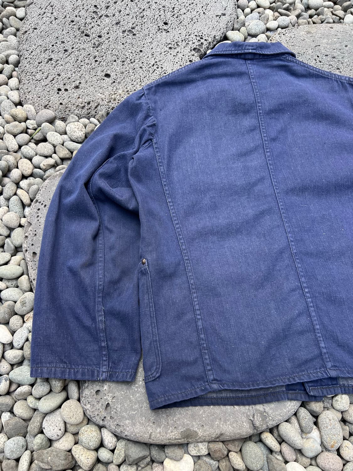 OLD VINTAGE FRENCH DENIM 데님 프렌치워크자켓 상품이미지9