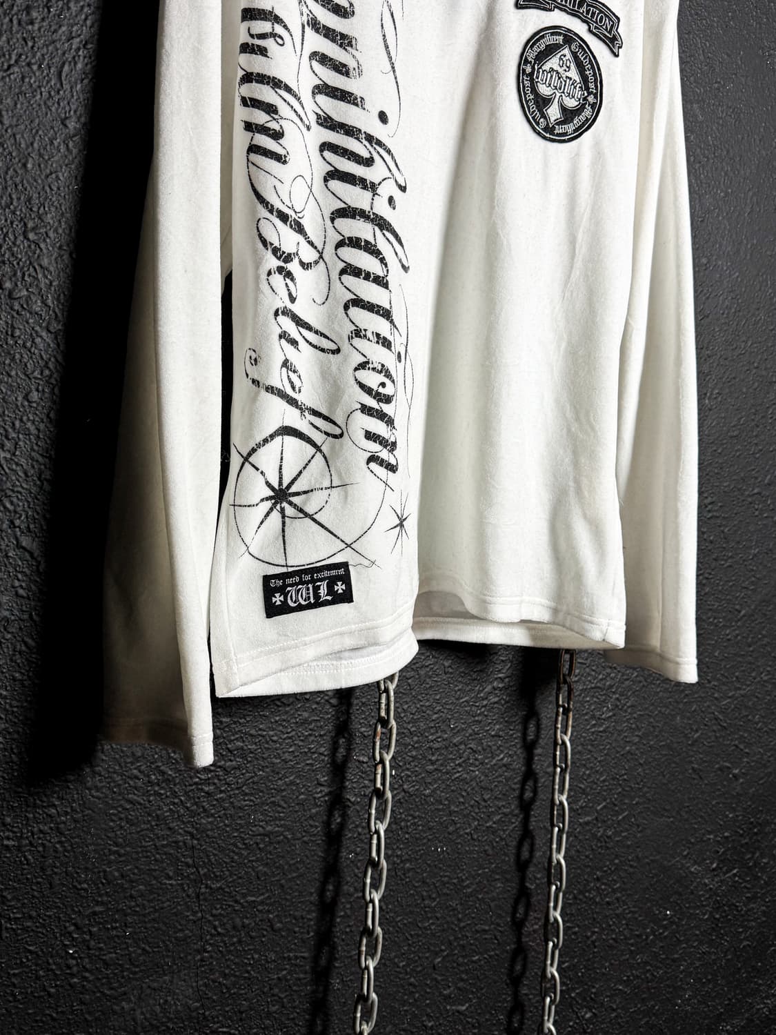 White velvet long sleeves 상품이미지6