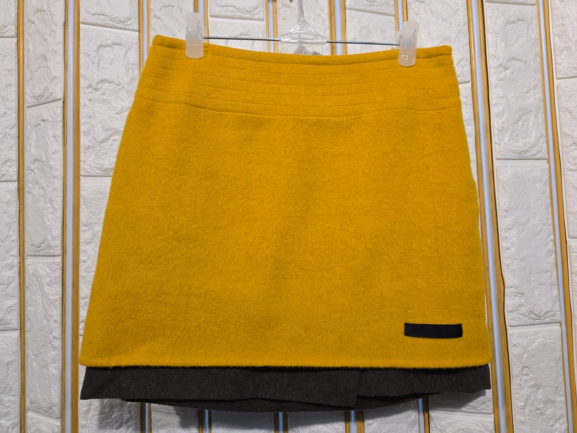 시스템 모 치마 모직 스커트 미니스커트 27-28 상품이미지1