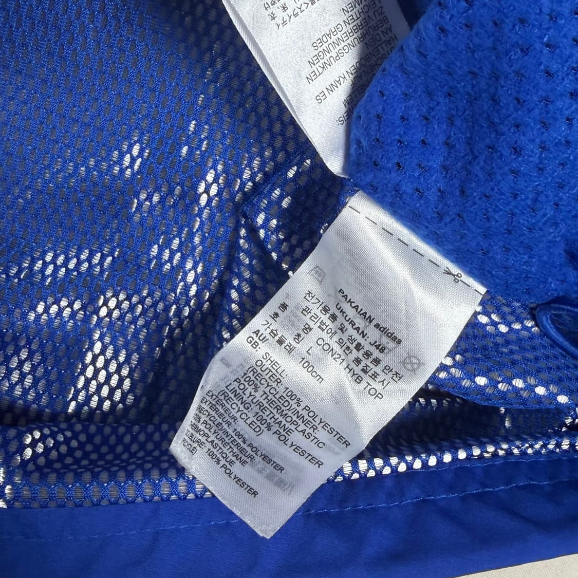 21 아디다스 일본 축구 국가대표 하이드로탑 웜업 어센틱 상품이미지6