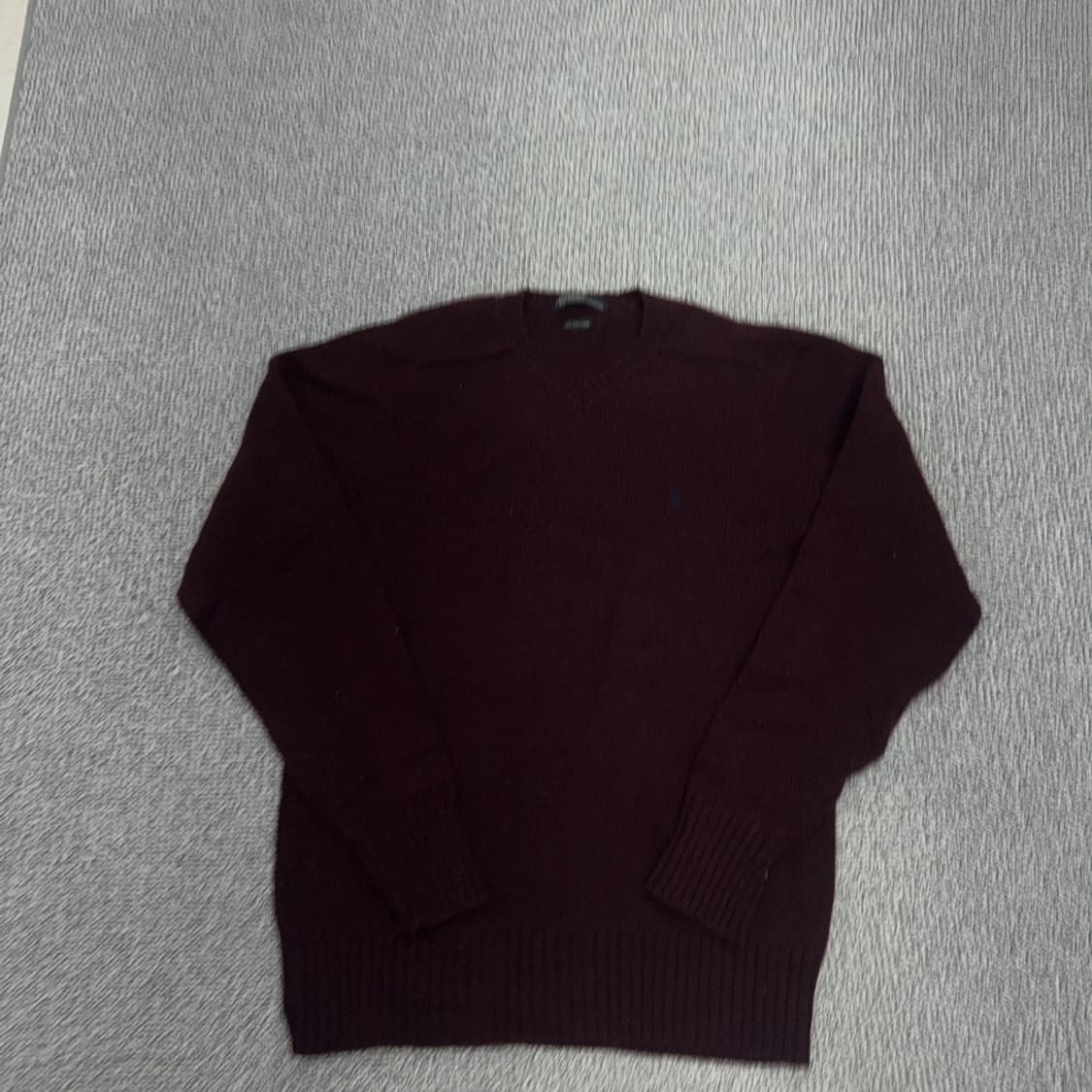 폴로 랄프로렌 버건디 니트 상품이미지1
