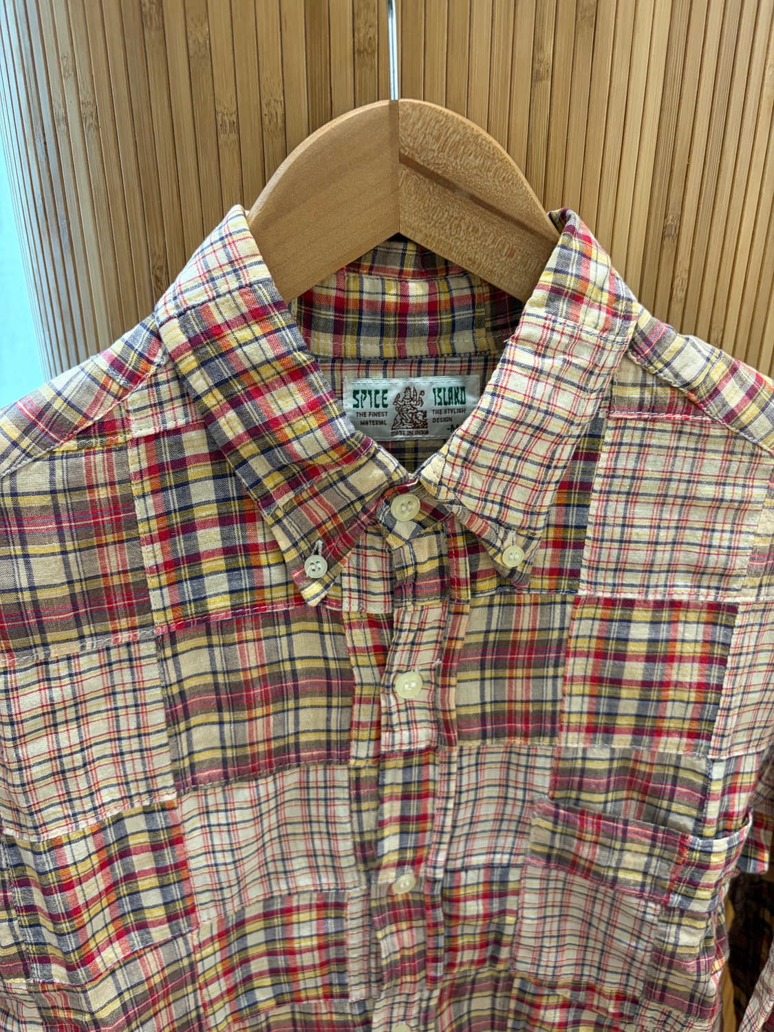 Spice Island India Cotton Patch Shirt 상품이미지3