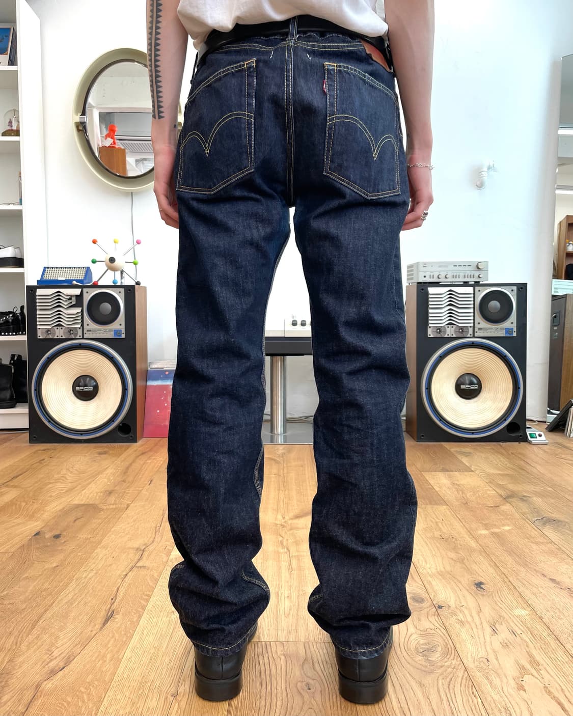 [M] 준야와타나베 리바이스 데님 팬츠 상품이미지1