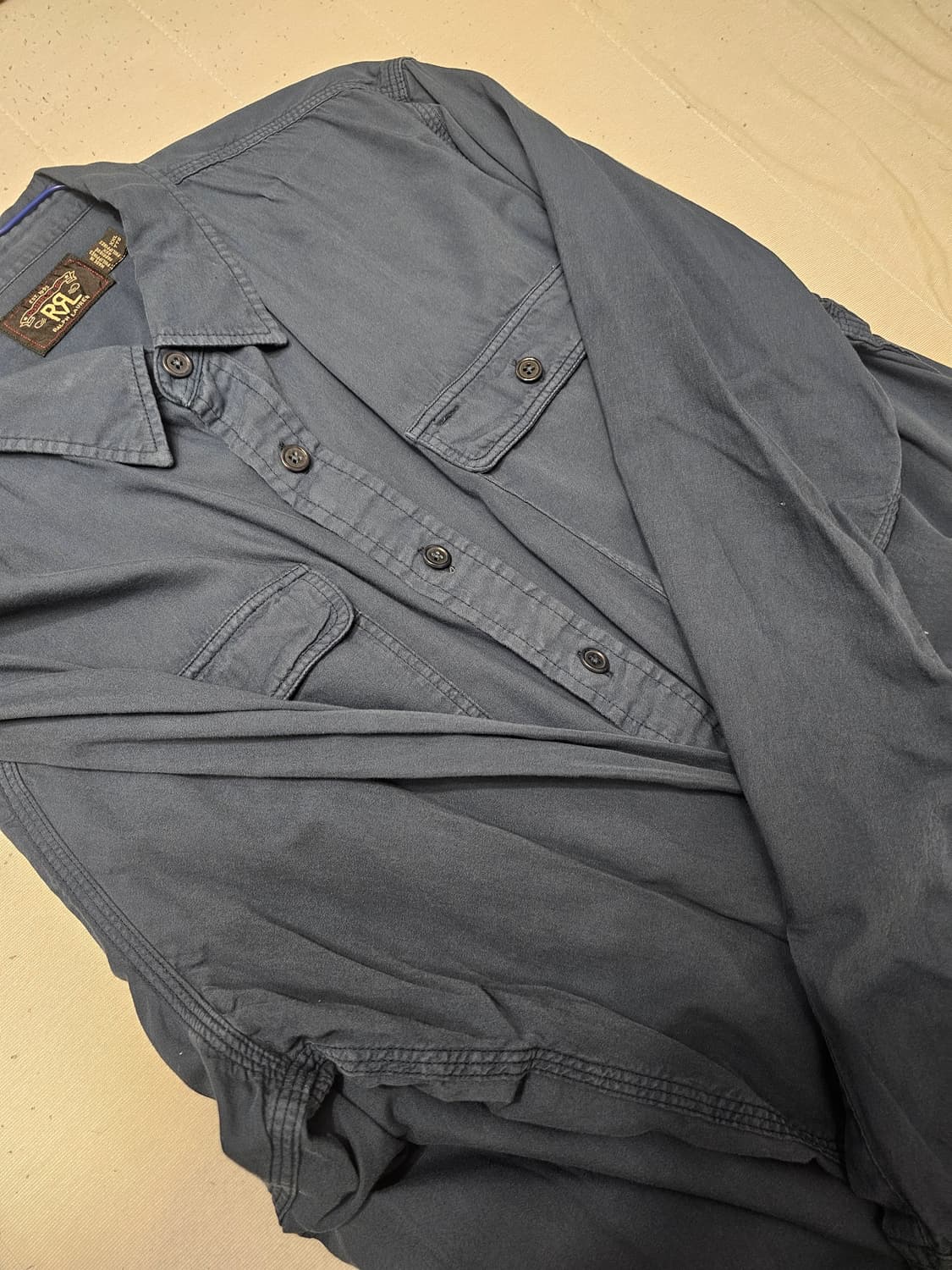 RRL 더블알엘 랄프로렌 XXL 워크 셔츠 상품이미지4