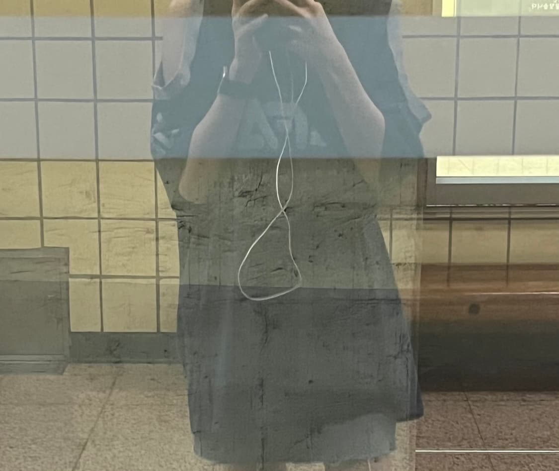 텔파 트리플 티셔츠 네이비 (M) 상품이미지4