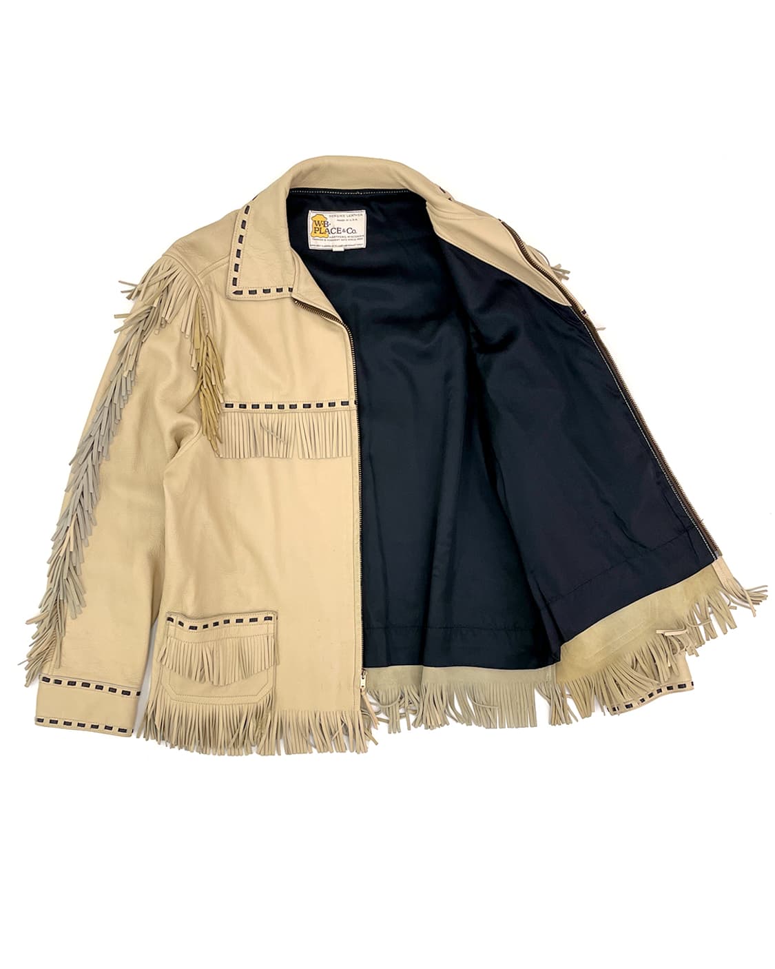 USA 빈티지 디어스킨 프린지 자켓 / 48 상품이미지5