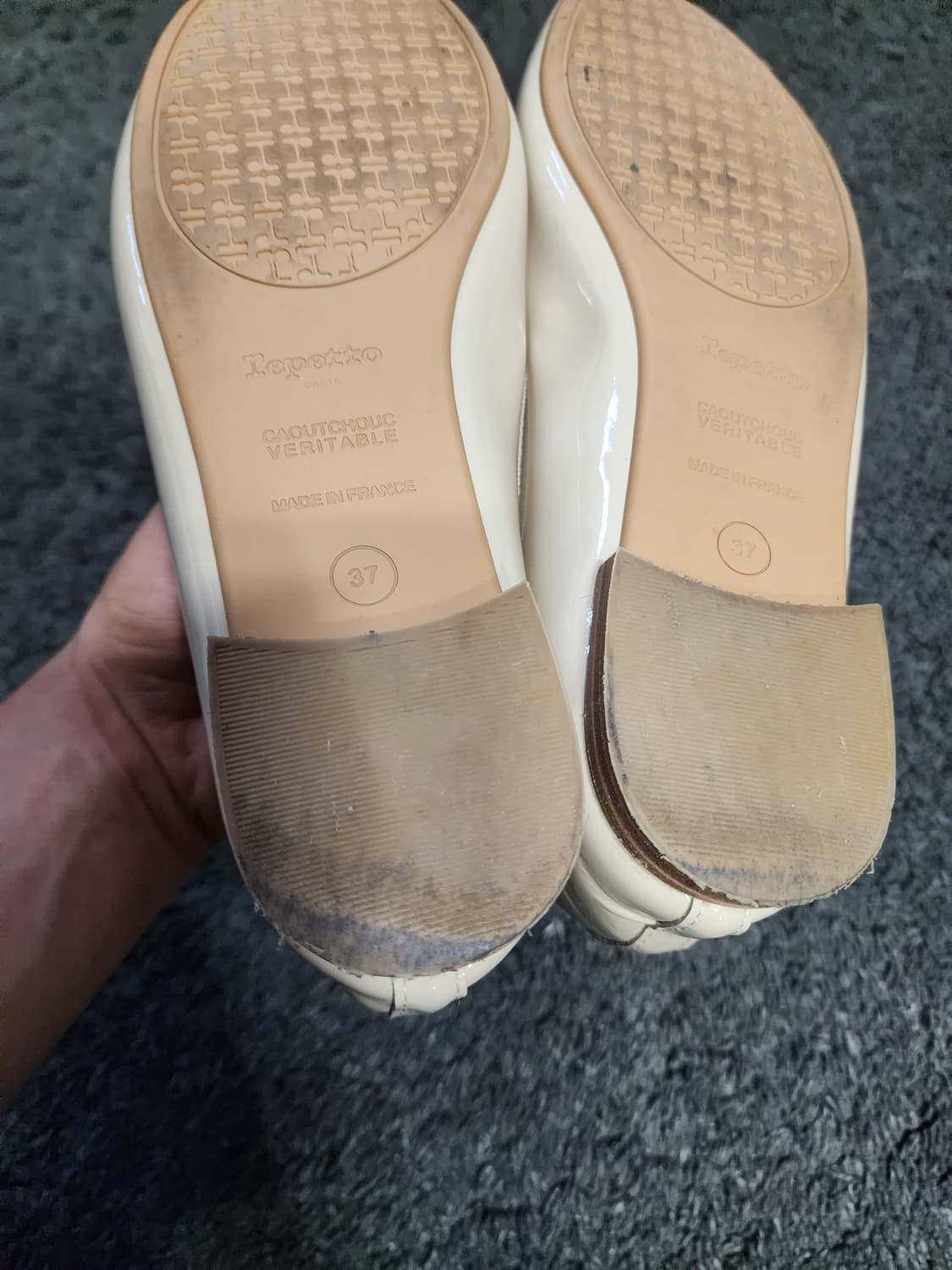 레페토 발레리나 플랫 베이지 37사이즈  상품이미지9