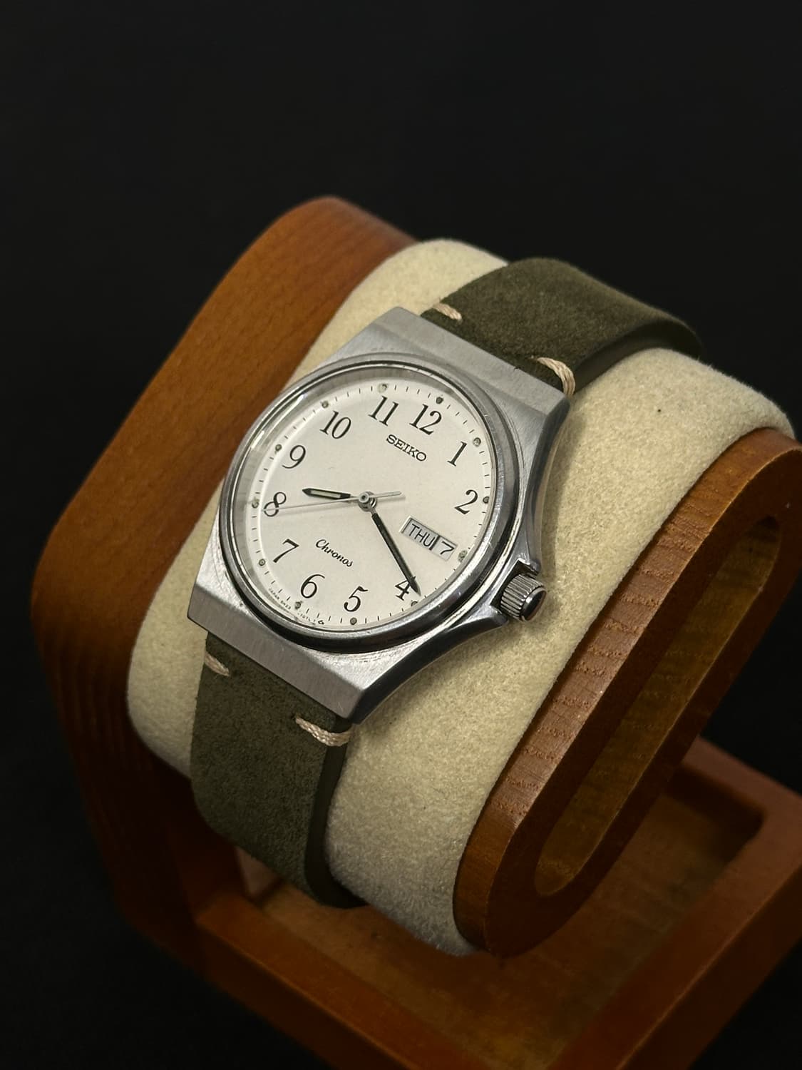 Seiko Vintage 세이코 크로노스 데이데이트 시계 상품이미지4
