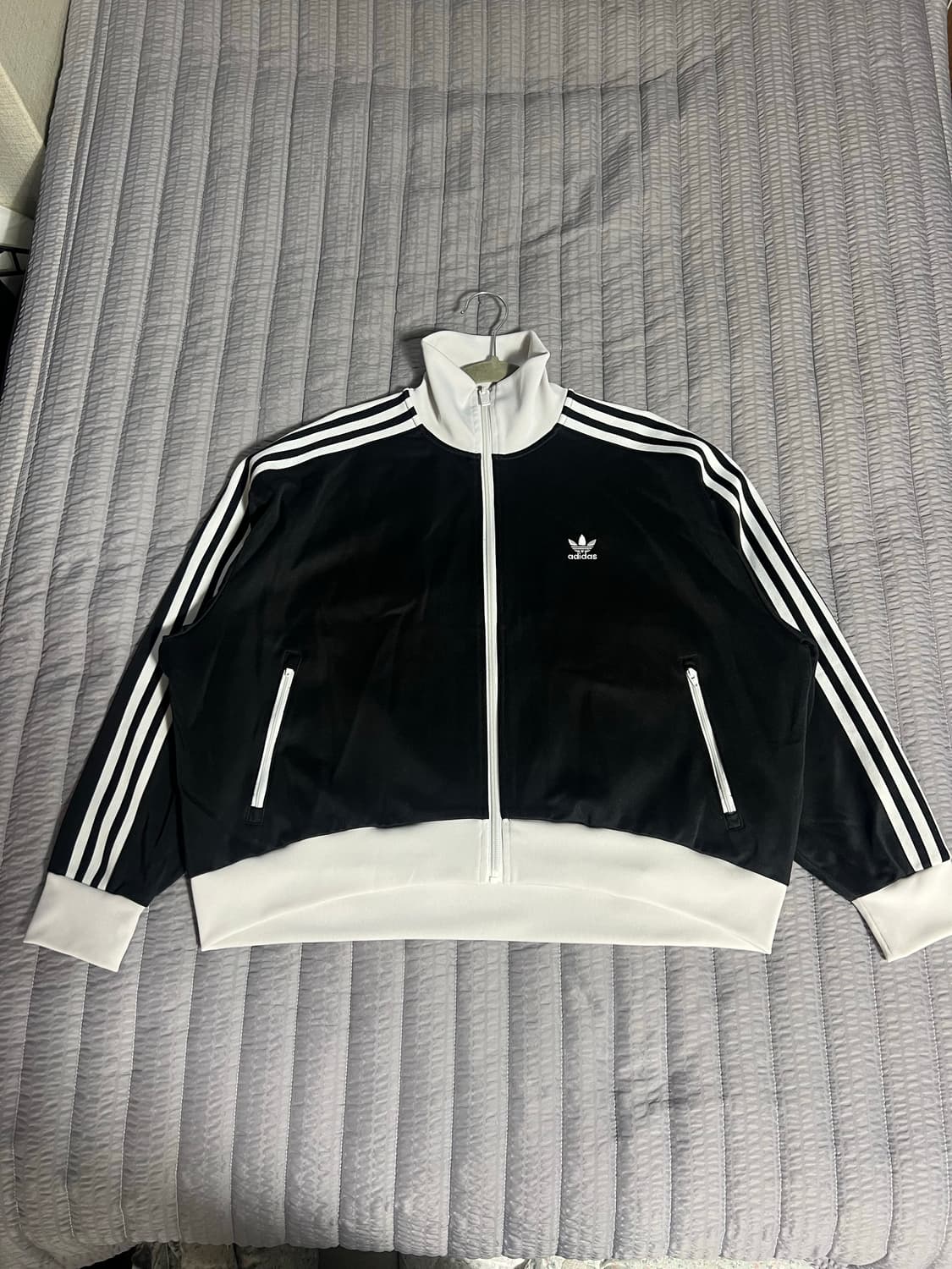 여성) 아디다스 크롭 트랙 자켓 M-L 상품이미지1