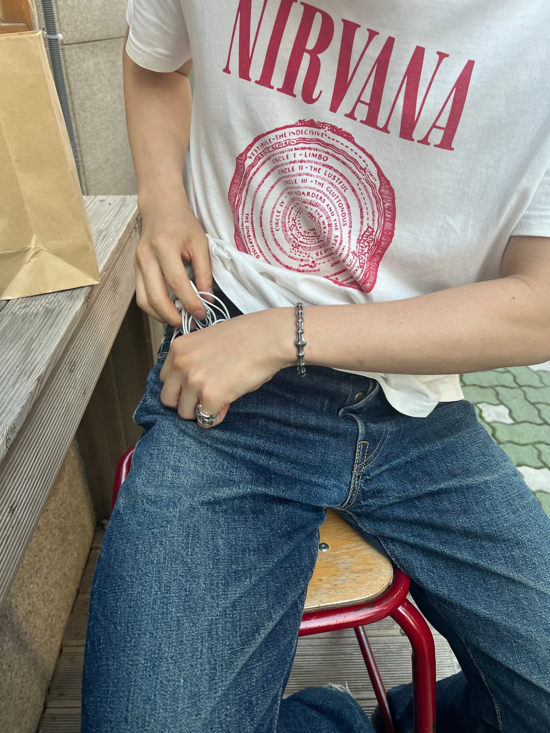 빈티지 본즈 무광 뱅글 팔찌 상품이미지9